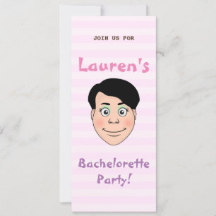 Bachelorette party invitation