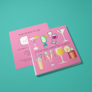 Bachelorette Party Invitation (Pink)