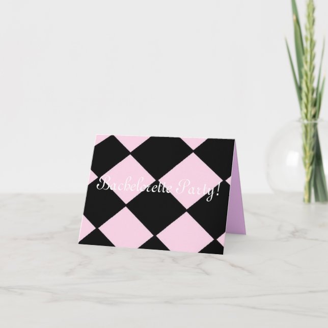 Bachelorette Party! Invitations (Front)