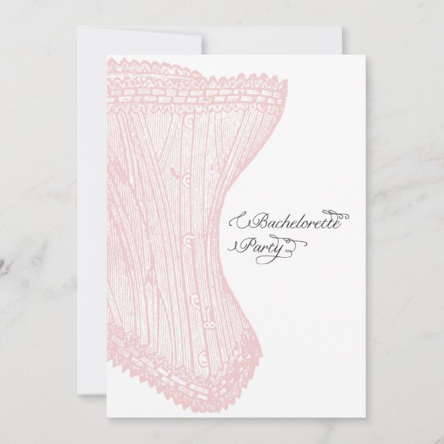 Bachelorette Party Invite-Custom Invitation (Front)