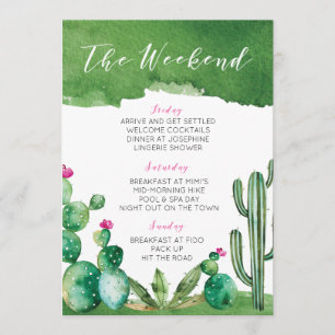 Bachelorette Party Itinerary - Palm Springs Programme