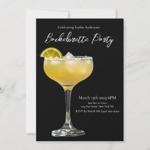 Bachelorette Party-Margarita Invitation