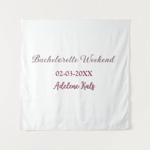bachelorette party name maron date bridal shower s tapestry