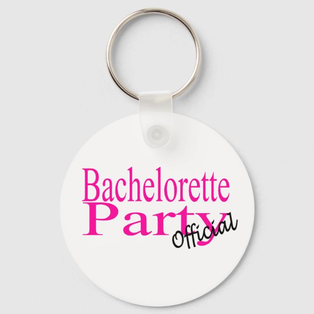 Bachelorette Party (Official) Key Ring (Front)