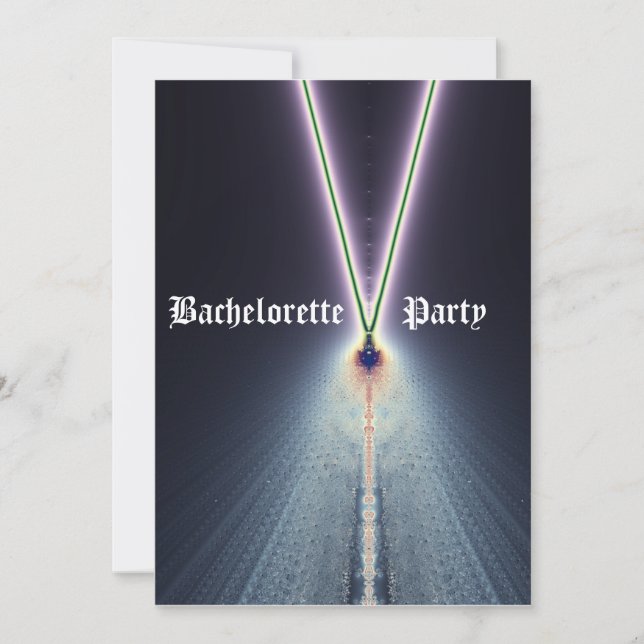 Bachelorette Party Personalised Invites (Front)