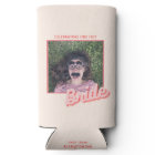 Bachelorette Party Pink Retro Can Cooler
