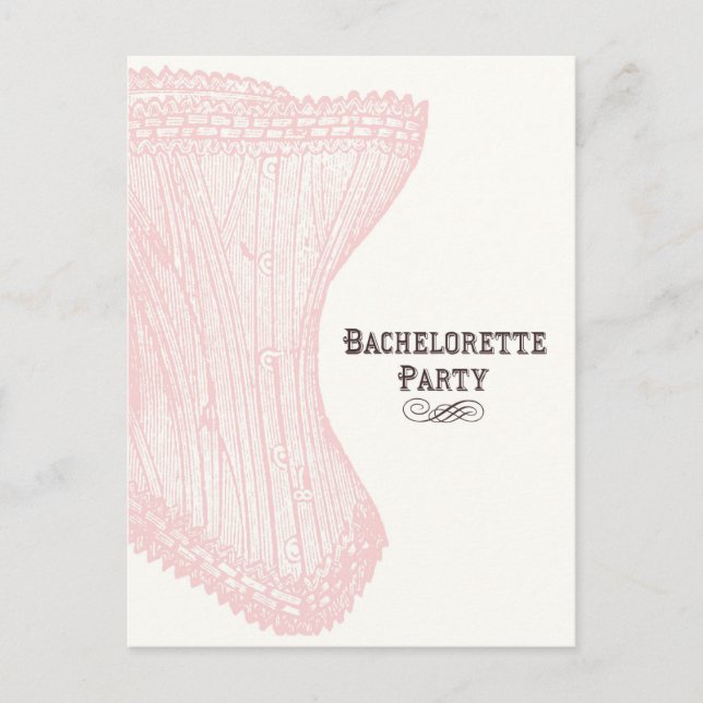 Bachelorette Party Postcard (Front)