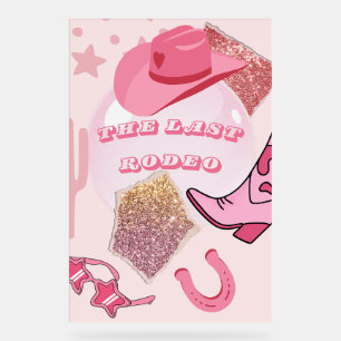 Bachelorette Party Poster – Glitter and Glam