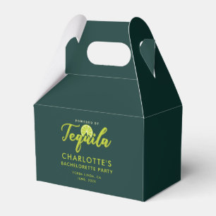 Bachelorette Party Powered by Tequila Keepsake Favour Box