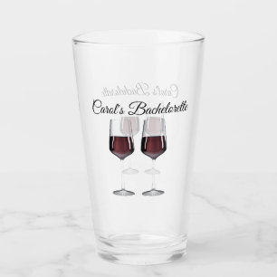 Bachelorette Party red wine glasses