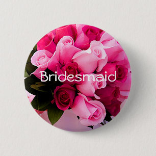 Bachelorette Party Rose Pins Template