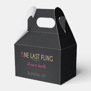 Bachelorette Party Survival Kit, Hens Party Favour Box