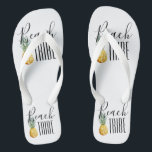 Bachelorette Party Tropical Beach Tribe Trip Jandals<br><div class="desc">This design was created through digital art. It may be personalised by clicking the customise button and changing the colour, adding a name, initials or your favourite words. Contact me at colorflowcreations@gmail.com if you with to have this design on another product. Purchase my original abstract acrylic painting for sale at...</div>