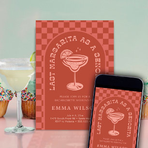 Bachelorette Party Weekend Margarita Invitation