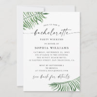 Bachelorette Party Weekend | Tropical Itinerary