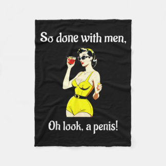 Bachelorette Party Women's Funny Inappropriate Y  Fleece Blanket