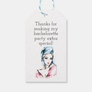 Bachelorette Spa Party  Gift Tags