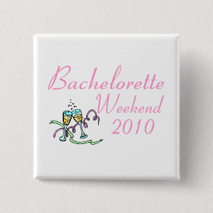 Bachelorette Weekend 2010 15 Cm Square Badge