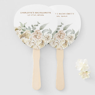 Bachelorette Weekend Party Favor Personalised Gift Hand Fan