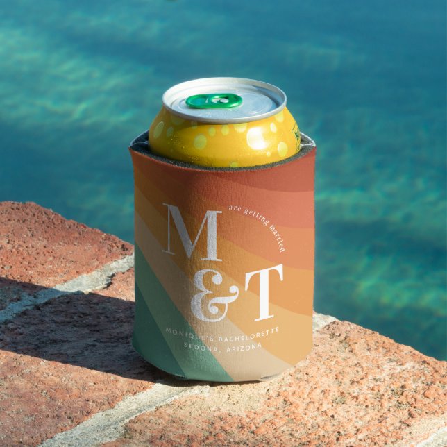 Bachelorette Weekend Party Favour Personalised Can Can Cooler (In Situ Pool)