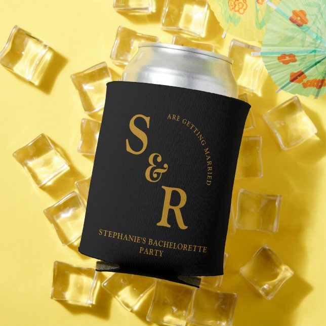 Bachelorette Weekend Party Favour Personalised Can Cooler (In Situ Summer)