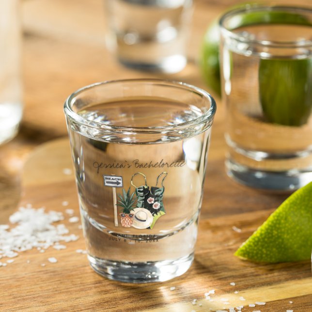 Bachelorette Weekend Party Favour Personalised Shot Glass (Creator Uploaded)
