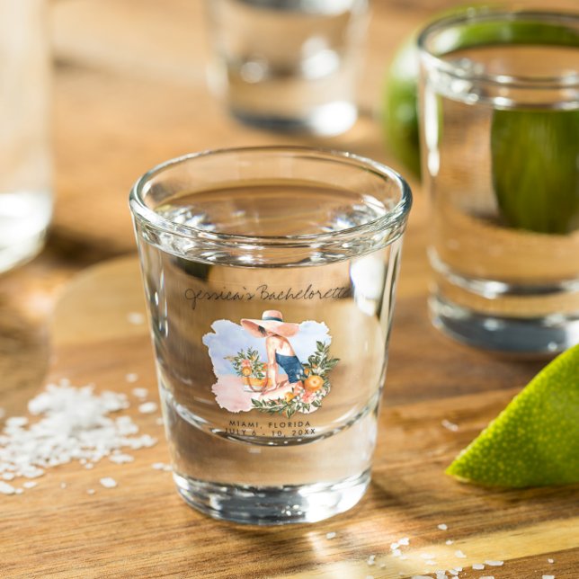Bachelorette Weekend Party Favour Personalised Shot Glass (Creator Uploaded)