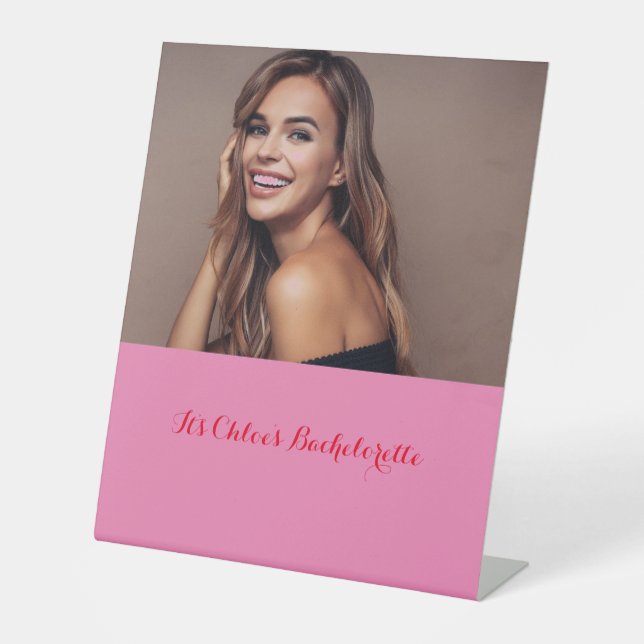 bachelorette welcome sign (Front)