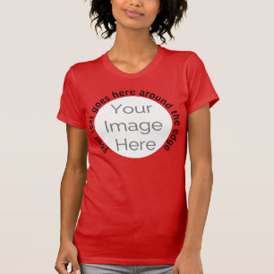 bachelorette your image here, photo custom text T-Shirt