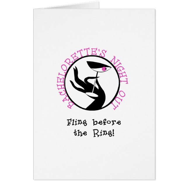 Bachelorette's Night Out T-shirts and Gifts (Front)