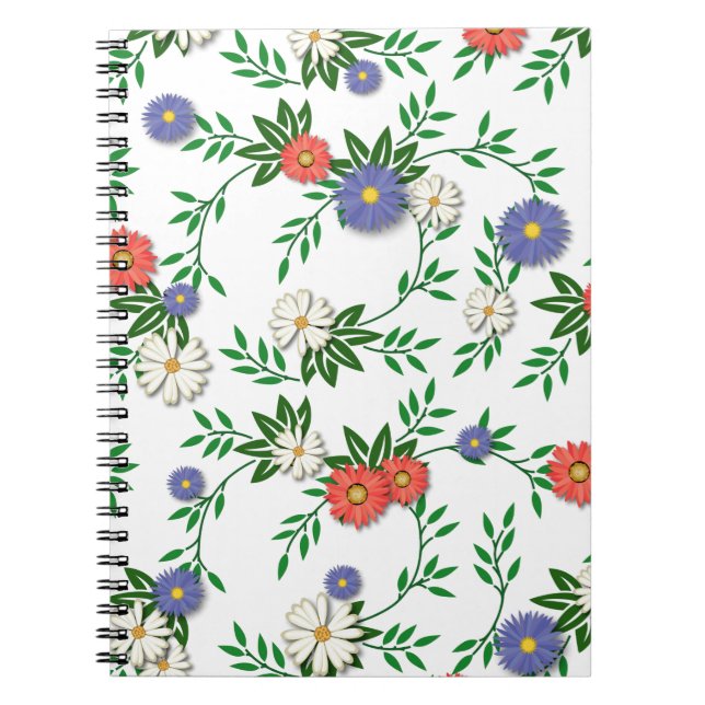 Bachelors Buttons Gardening Journals (Front)