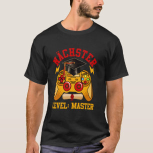 Bachelor's degree NEXT MASTER Funny Zocker T-Shirt