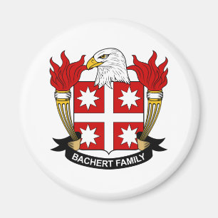 Bachert Family Crest Magnet