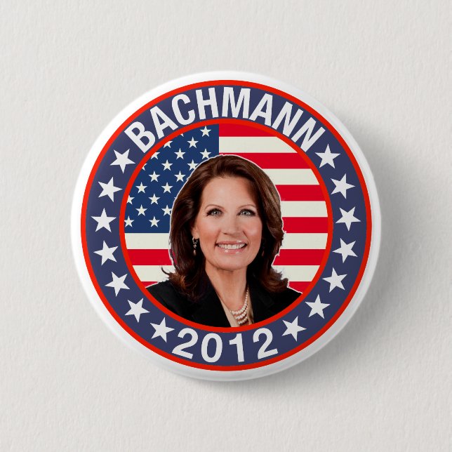 Bachmann 2012 6 cm round badge (Front)