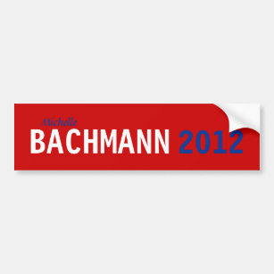 Bachmann 2012 Bumper Sticker