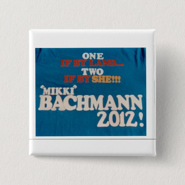 BACHMANN_2012-design 15 Cm Square Badge (Front)