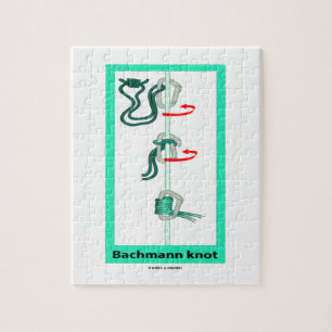 Bachmann (Bachman) Knot Friction Hitch Jigsaw Puzzle