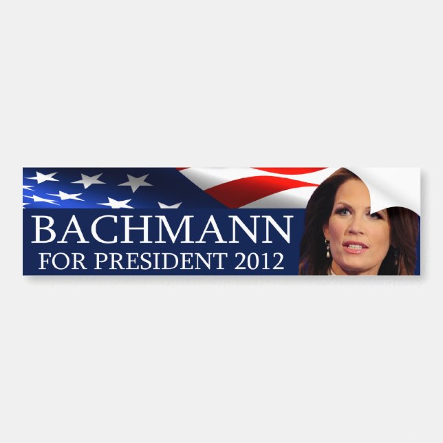 Bachmann for President 2012 Bumper Sticker (Front)