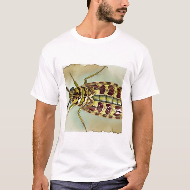 Bacillus insect dorsal view 300824IREF247 - Waterc T-Shirt (Front)