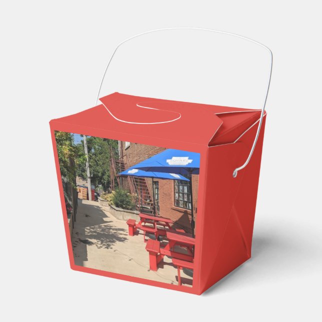 Back Alley Favour Box (Front Side)