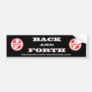 Back and Forth - NJHXC Bumper Sticker