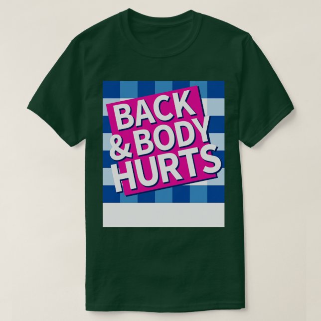 Back and T-Shirt (Design Front)