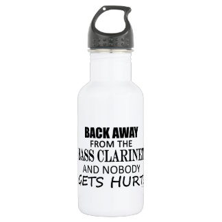 Back Away From The Bass Clarinet 532 Ml Water Bottle