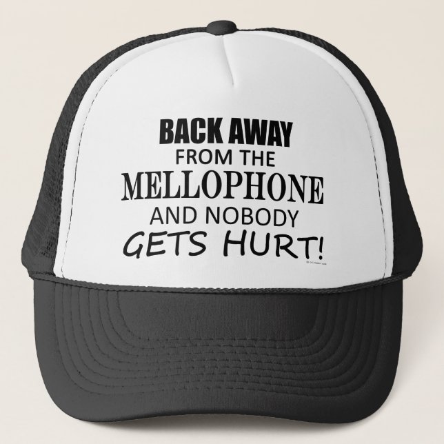 Back Away From The Mellophone Trucker Hat (Front)