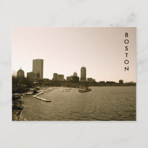 Back Bay Skyline Postcard