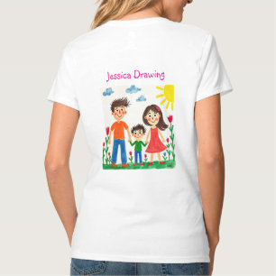 Back Be proud of your child artwork T-Shirt