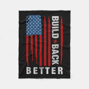 Back Biden Kamala Harris 2020 Liberal Democrat Gif Fleece Blanket