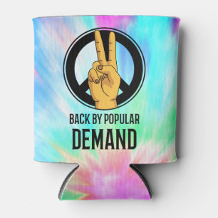 Back By Popular Demand Peace Sign Beverage Can Cooler