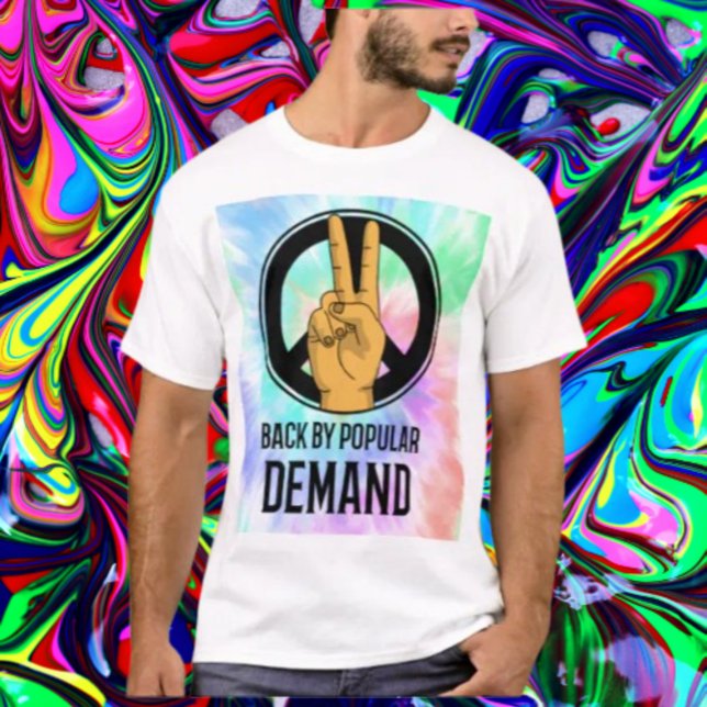 Back By Popular Demand | Peace Sign Tie-Dye Shirt (Creator Uploaded)