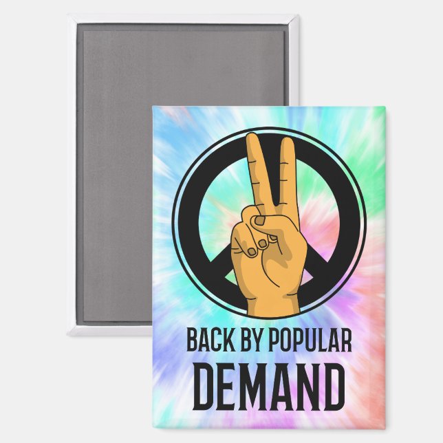 Back By Popular Demand | Tie-Dye Magnet (Front/Back)